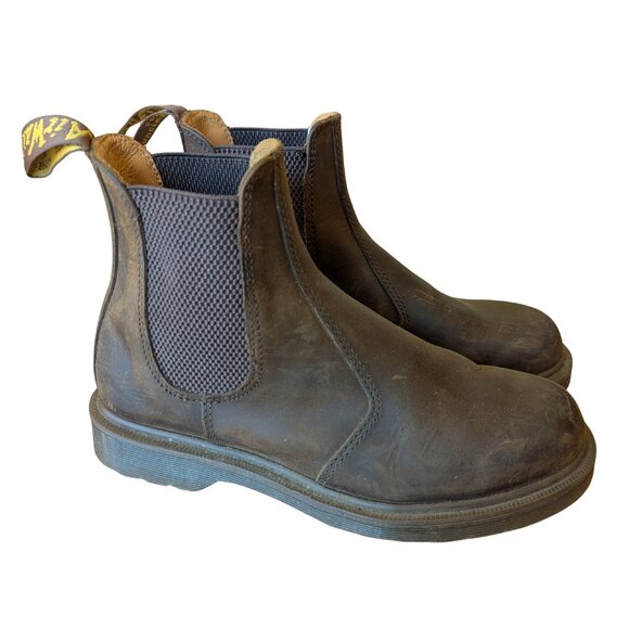Dr. Martens Air Wair 2976 Crazy Horse Leather Chelsea Boots - Picture 1 of 5